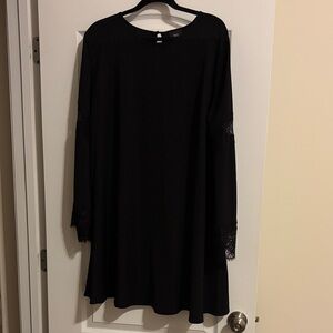 Mossimo Supply Co. Black Long Sleeve Dress